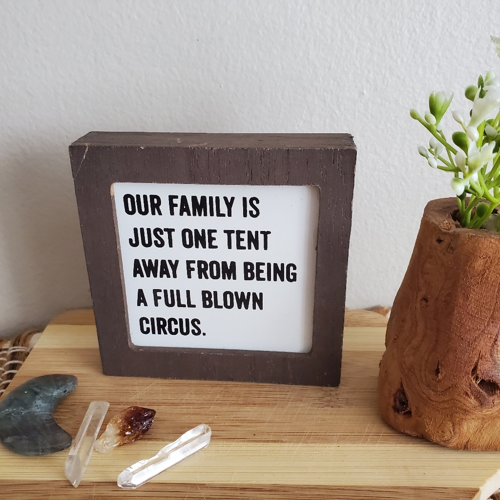 Cute funny saying photo home decor